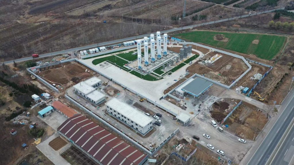 industrial gas storage